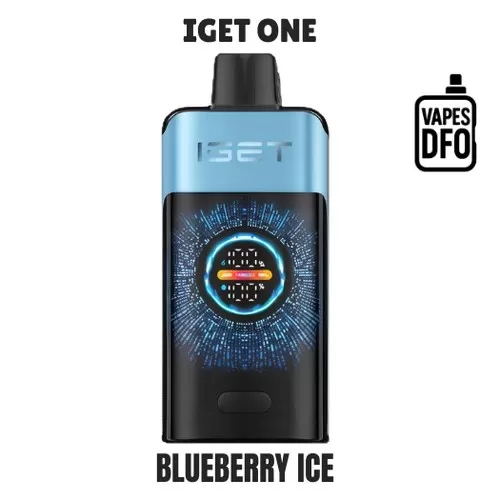 Blueberry Ice – IGET ONE - IGET / Large / Non-rechargeable / Blueberry