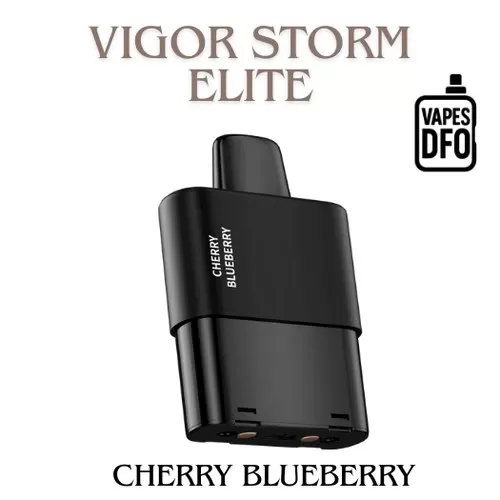 Cherry Blueberry – Elite – POD - Vigor Storm / Rechargeable / Medium / Blueberry / Cherry