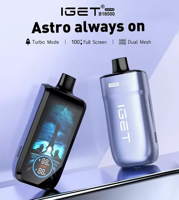 IGET ASTRO B18000 PUFFS | Best Price