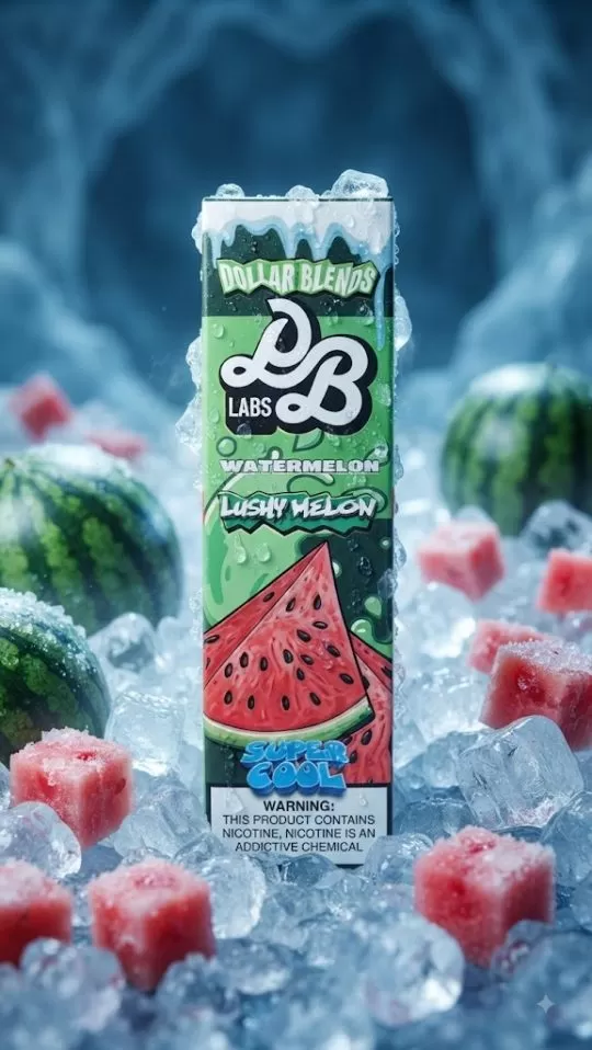 DOLLAR SALT LUSH MELON SUPER COOL ELIQUID