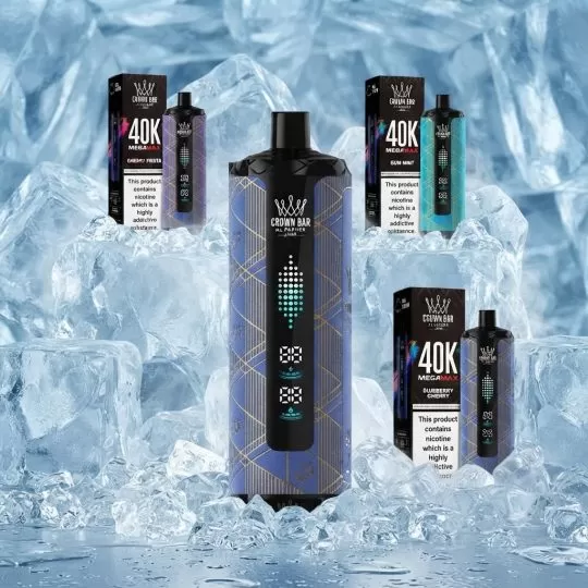 Crown Bar Mega Max 40k Puffs 6MG Al Fakher Disposable Pod