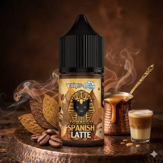 DR VAPES VAPE STATION TOBACCO SPANISH LATTE MTL ELIQUID