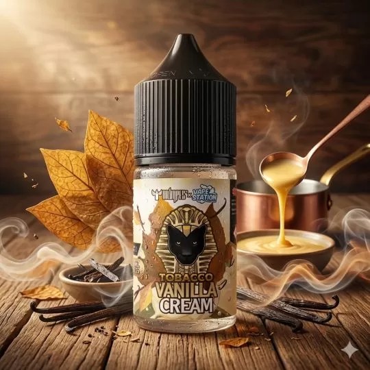 DR VAPES VAPE STATION TOBACCO VANILLA CREAM MTL ELIQUID