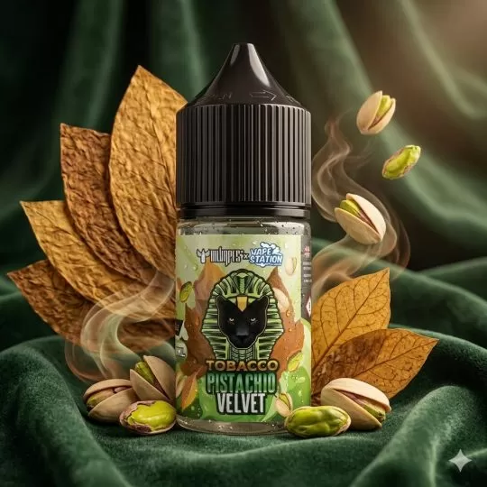 DR VAPES VAPE STATION TOBACCO PISTACHIO VELVET MTL ELIQUID