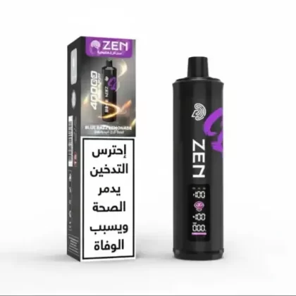 ZEN 40K Disposable Vape SHISHA 5MG SALT NIC