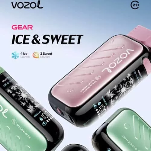 VOZOL GEAR ICE SWEET 50K DISPOSABLE VAPE 50MG
