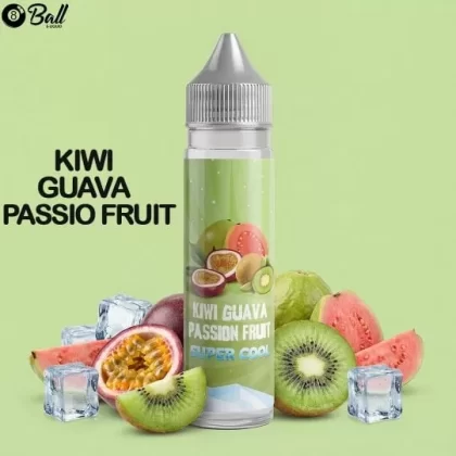 8 BALL KIWI GUAVA PASSIONFRUIT SUPER COOL VAPE ELIQUID