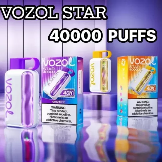 VOZOL STAR 40K PUFFS 50MG DISPOSABLE POD