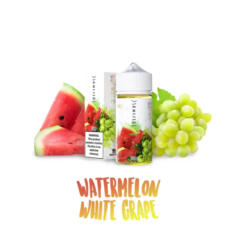 Skwezed Watermelon White Grape Vape e-Liquid 100mL