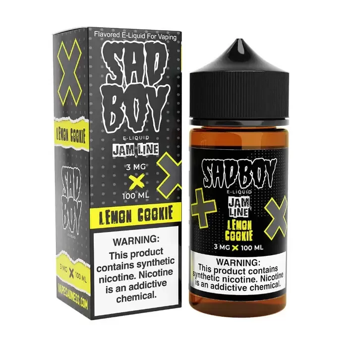 SadBoy Lemon J (Butter Cookie) Vape e-Liquid 100mL
