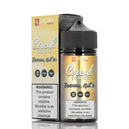 Shijin Cereal Series Banana Nut O’s Vape e-Liquid 100mL