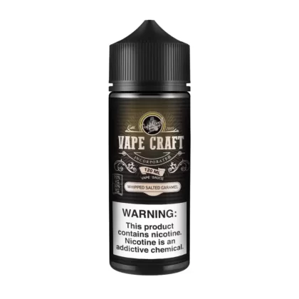 Vape Craft Whipped Salted Caramel Vape e-Liquid 120mL