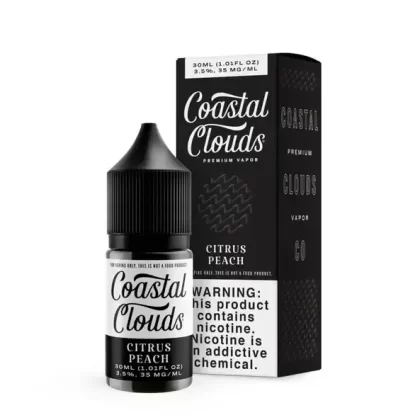 Coastal Clouds Salts Citrus Peach e-Liquid 30mL