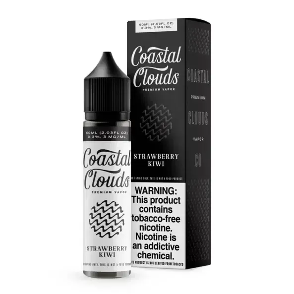 Coastal Clouds Strawberry Kiwi Vape e-Liquid 60mL
