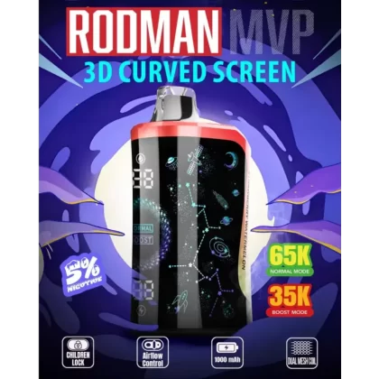 Rodman MVP 65k Puff Disposable Vape