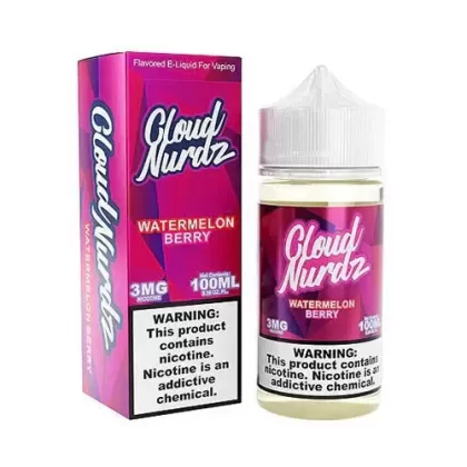 Cloud Nurdz Watermelon Berry Vape e-Liquid 100mL