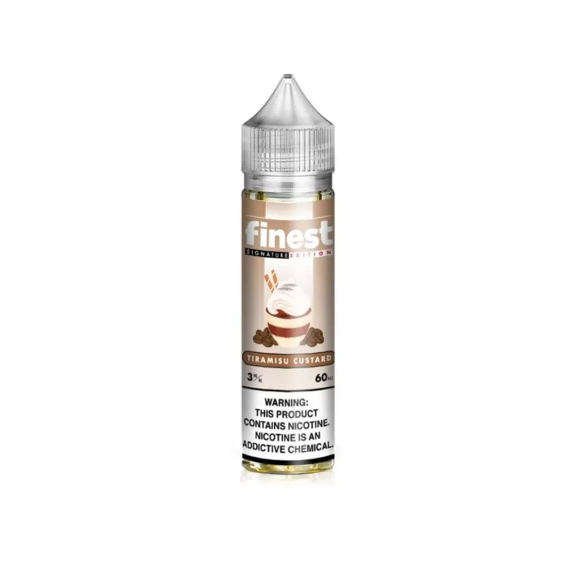 The Finest Signature Edition Tiramisu Custard 60mL