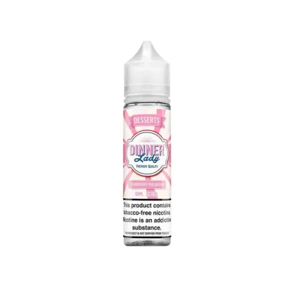 Dinner Lady Strawberry Macaroon Vape e-Liquid 60mL