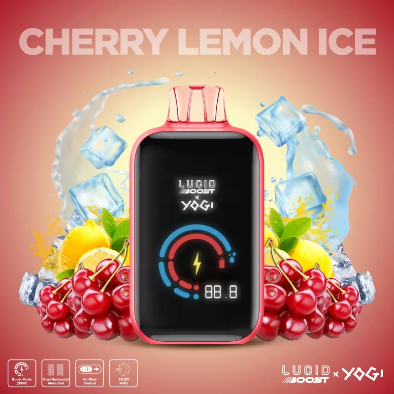 Lucid Boost X YOGI 20123 Puff Disposable Vape 5% Nicotine - Image 2