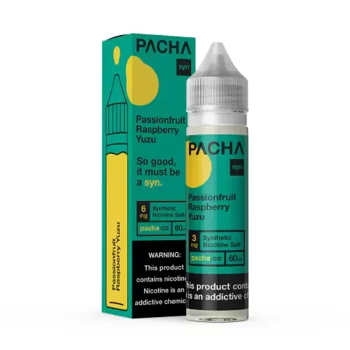 Pachamama Passionfruit Raspberry Yuzu Vape e-Liquid 60mL