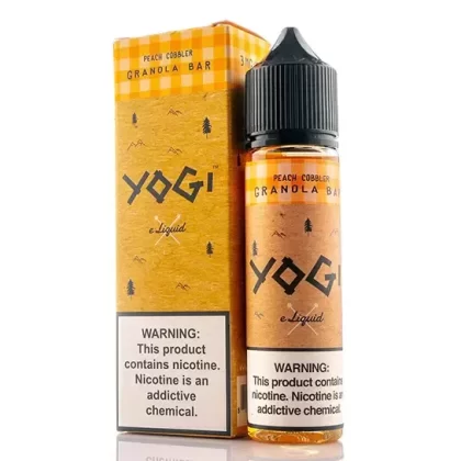 Yogi Peach Cobbler Granola Bar Vape e-Liquid 60mL