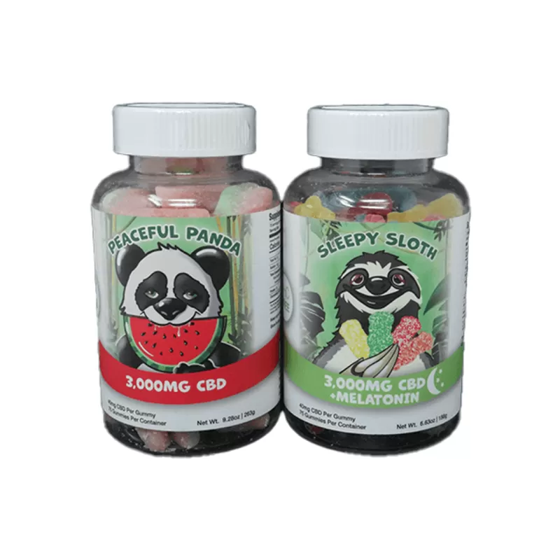 Sleepy Sloth CBD 3000mg 75ct Jar Gummies