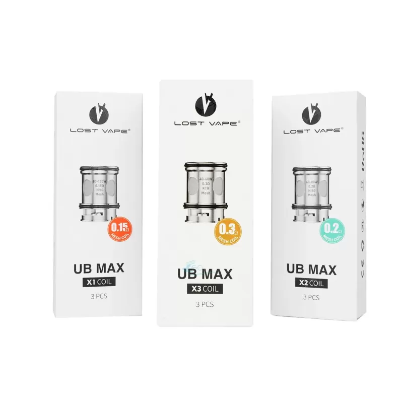 Lost Vape UB Max Series Coil (3-Pack)