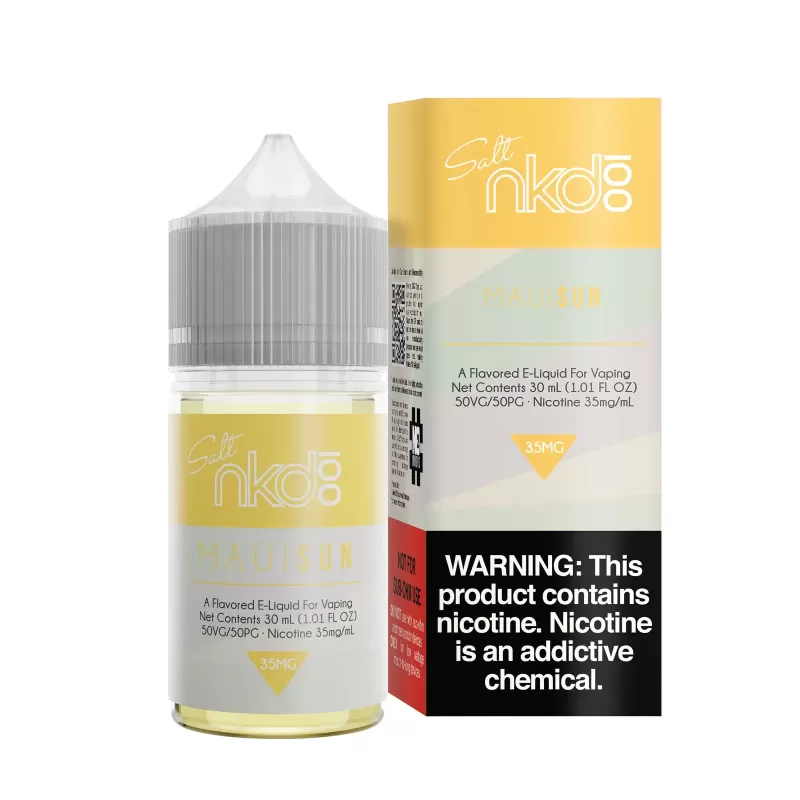 Naked 100 Salt Series Maui Sun Vape e-liquid 30mL