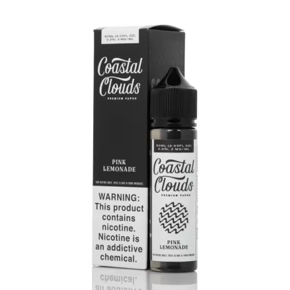 Coastal Clouds Pink Lemonade Vape e-Liquid 60mL