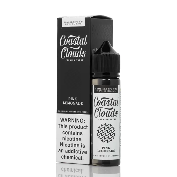 Coastal Clouds Pink Lemonade Vape e-Liquid 60mL