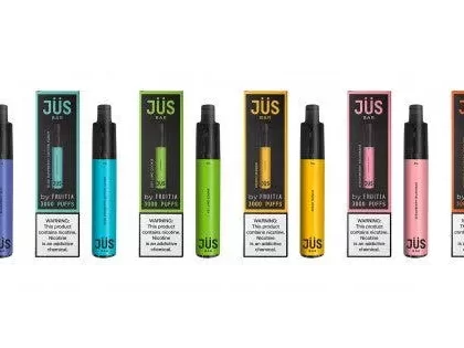 JUS BAR BY FRUITIA 3000 Puff DISPOSABLE Vape