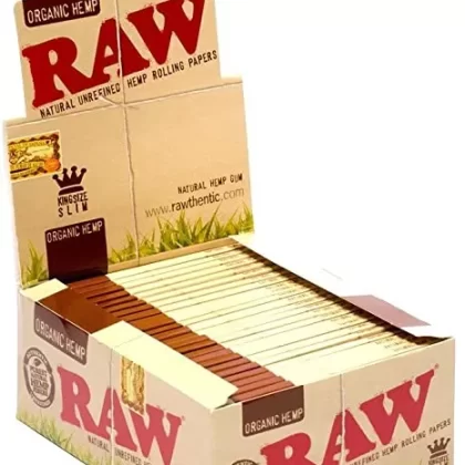 Raw King Rolling Papers (organic)