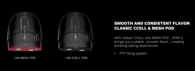Vaporesso Zero 2 Replacement Vape Pod