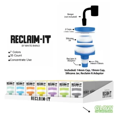 White Rhino Reclaim-It Glow in The Dark Silicone