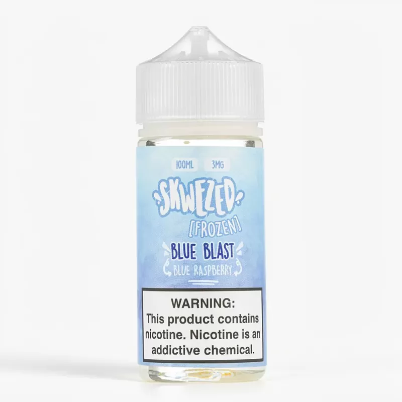 Skwezed Frozen Blue Blast 100mL – Icy Blue Raspberry E-Juice - Image 2