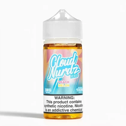 Cloud Nurdz Iced Peach Melon 70% VG 100mL
