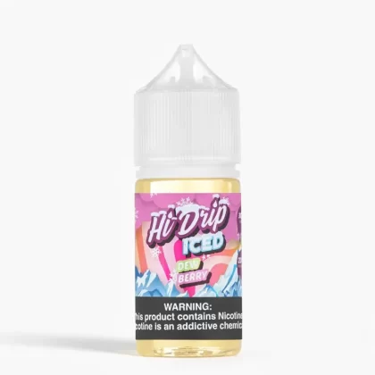 Hi-Drip Salts Iced Dew Berry 30mL 50mg Salt Nicotine