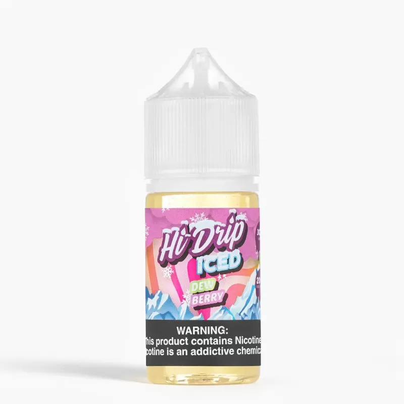 Hi-Drip Salts Iced Dew Berry 30mL 50mg Salt Nicotine