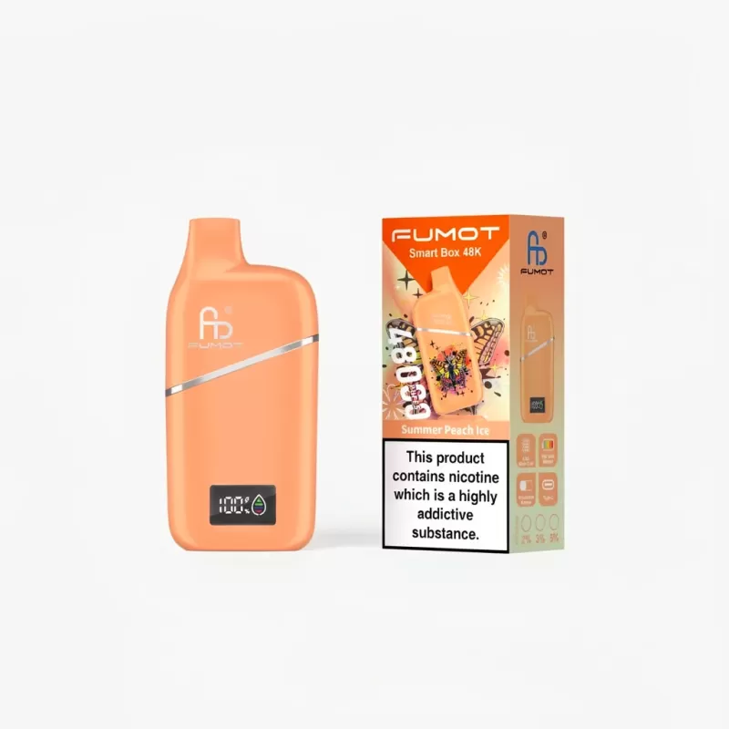 Fumot Smart Box 48K Disposable Vape with Digital Display - Image 2