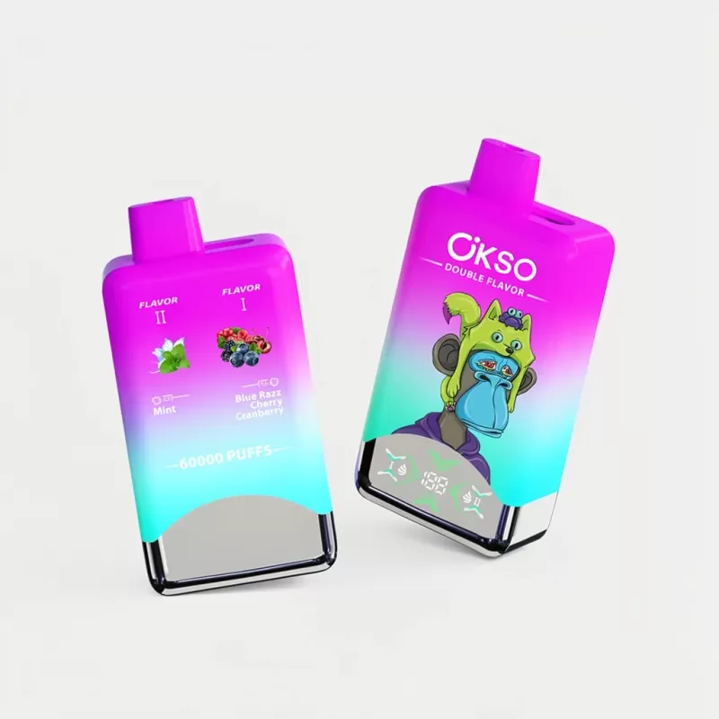 OKSO Double Flavor 60K Puffs Disposable Vape – Dual-Flavor - Image 2