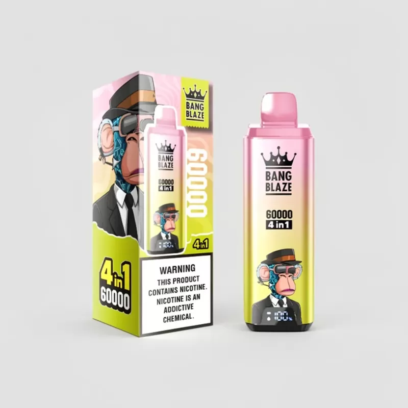 Bang Blaze 60K Puffs 4 in 1 Disposable Vape with Smart LED Display - Image 2