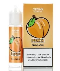 Orgnx Peach Vape e-Liquid 60mL