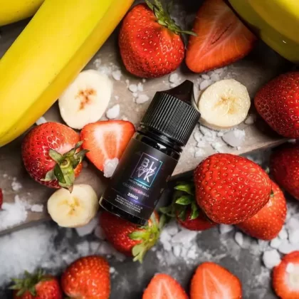 CHILLED Berry Banana SALT PINK SERIES BLVK Unicorn Vape e-liquid 30mL