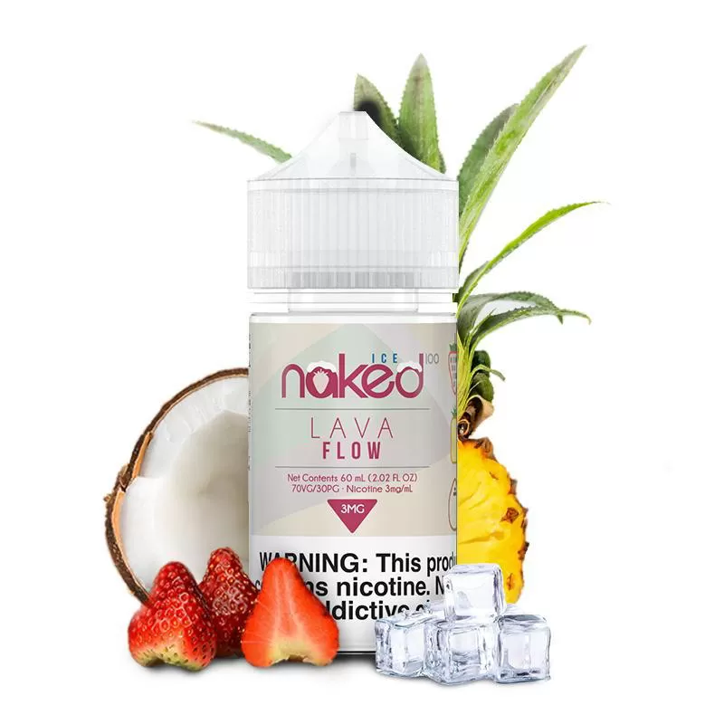 Naked100 Lava Flow CHILLED Vape e-Liquid 60mL