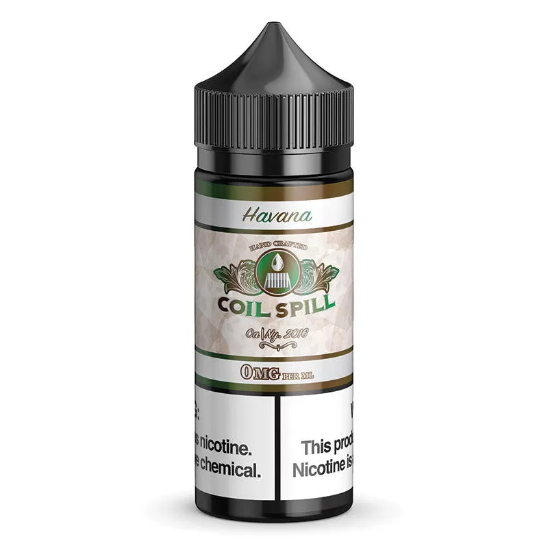 Coil Spill Havana Vape e-Liquid 100mL