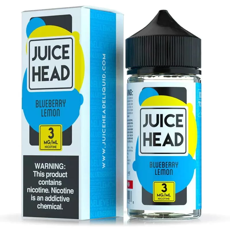 Juice Head Blueberry Lemon Vape e-Liquid 100mL