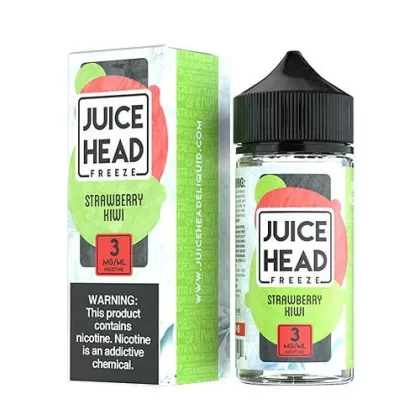 Juice Head Strawberry Kiwi Chilled Vape e-Liquid 100mL