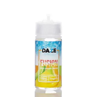 7 Daze Fusion Banana Cantaloupe Honeydew CHILLED Vape e-Liquid 100mL