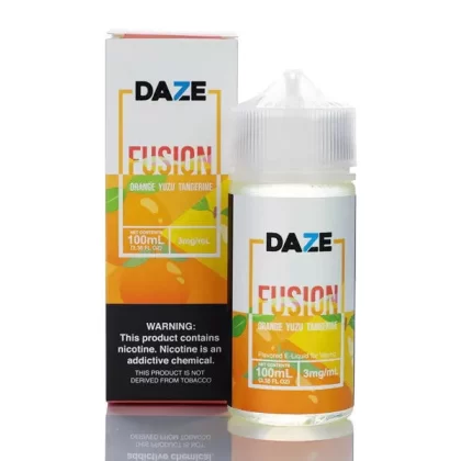 7 Daze Fusion Orange Yuzu Tangerine Vape e-Liquid 100mL