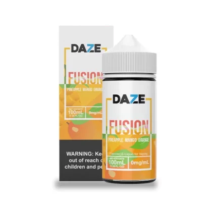 7 Daze Fusion Pineapple Mango Orange Vape e-Liquid 100mL